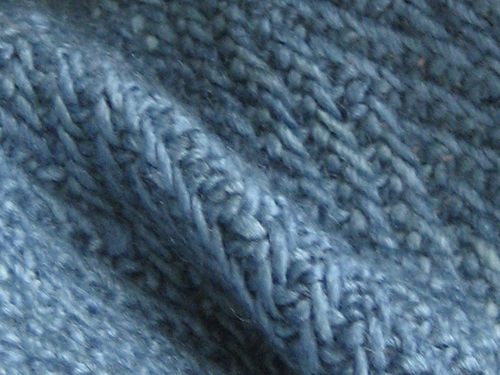 Close up stitch detail