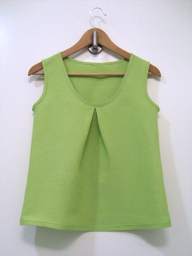 Green linen sleeveless top from Every Day Camisoles and Dresses