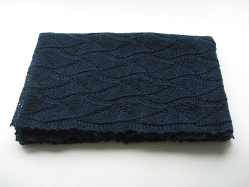 Folded shawl